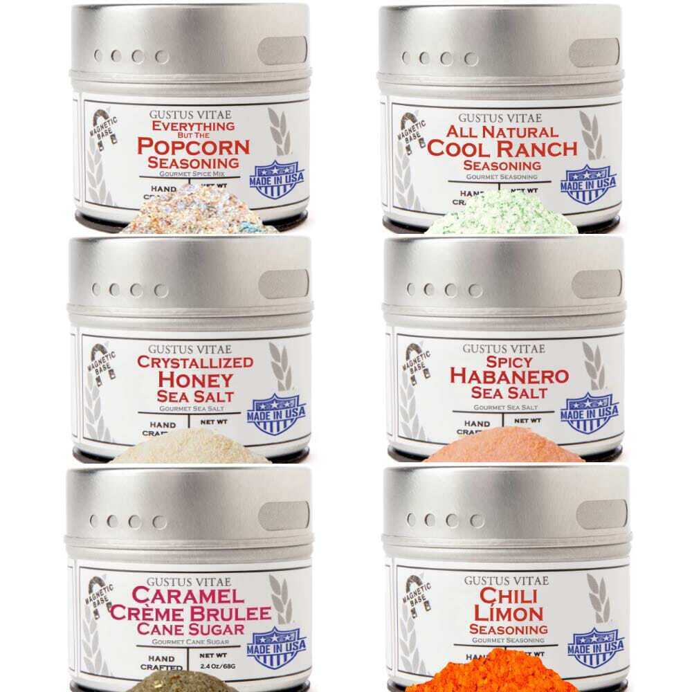 Ultimate Popcorn Seasoning Set – Six Pack