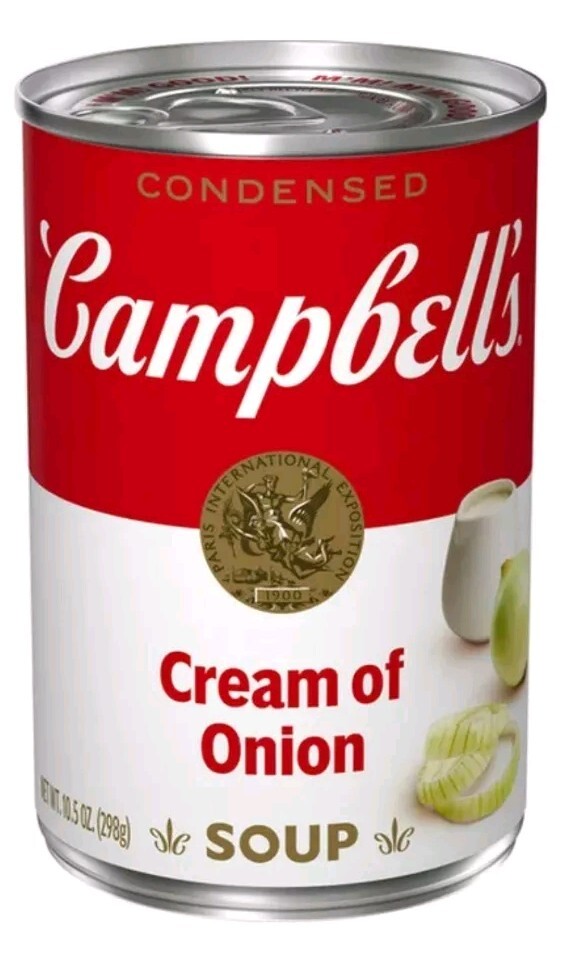 Campbell’s Condensed Cream of Onion Soup, 10.5 oz Can( 3count)