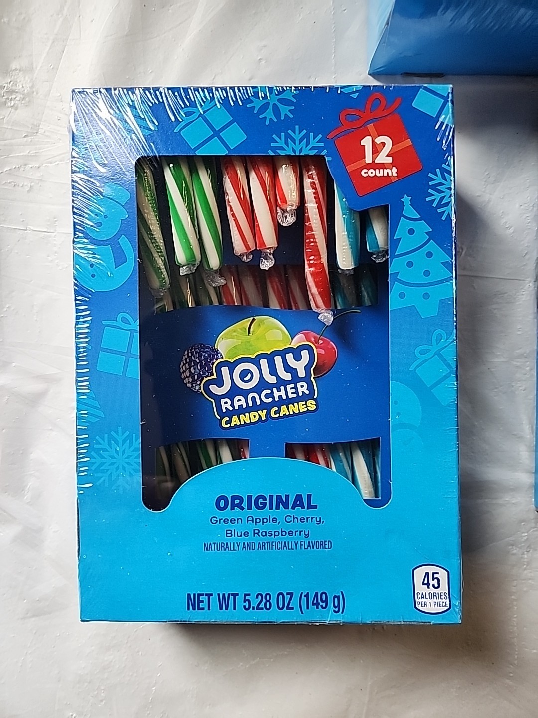 Jolly Rancher Candy Canes – Lot of 5 -12 Count Packs – Exp 4/27 3 Flavors