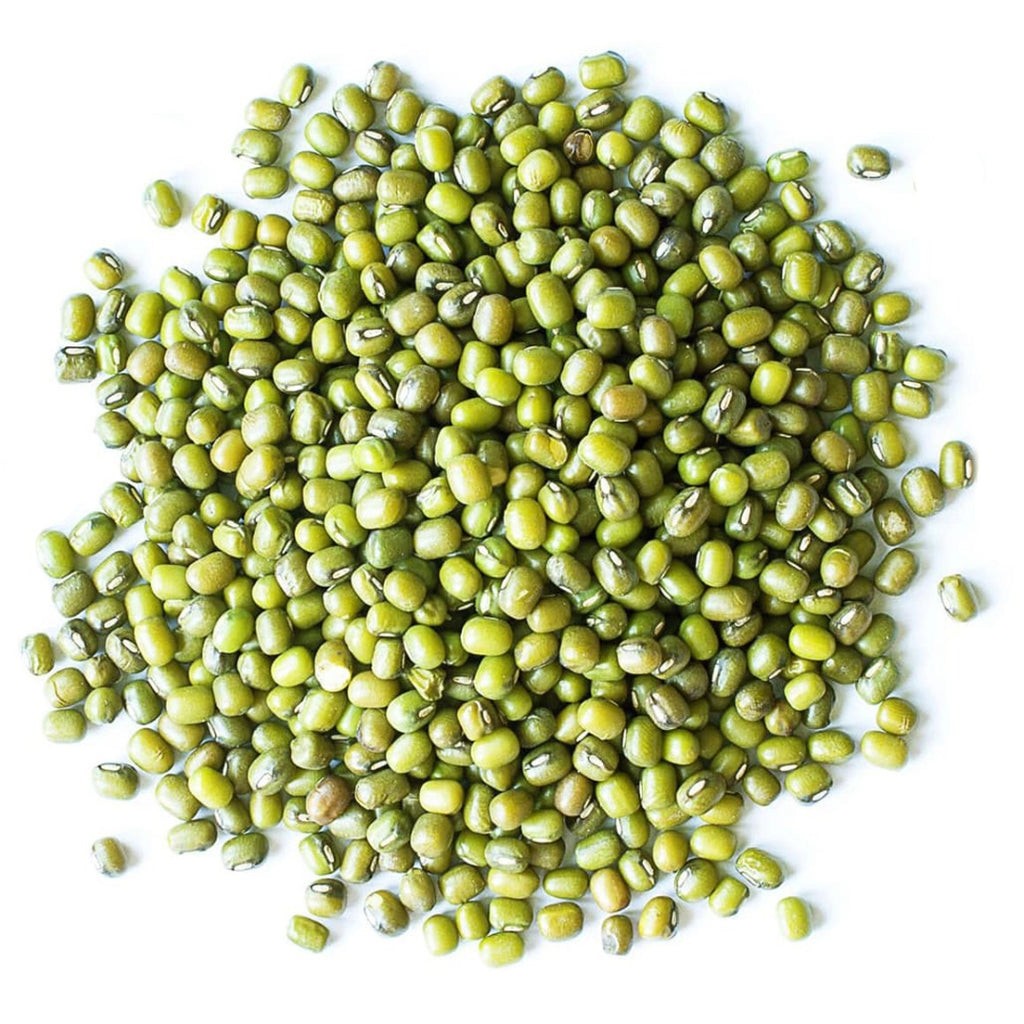 Aiva Moong Whole (Green Mung Bean) 40 LB Bulk | Ideal for Soups, Curries & More