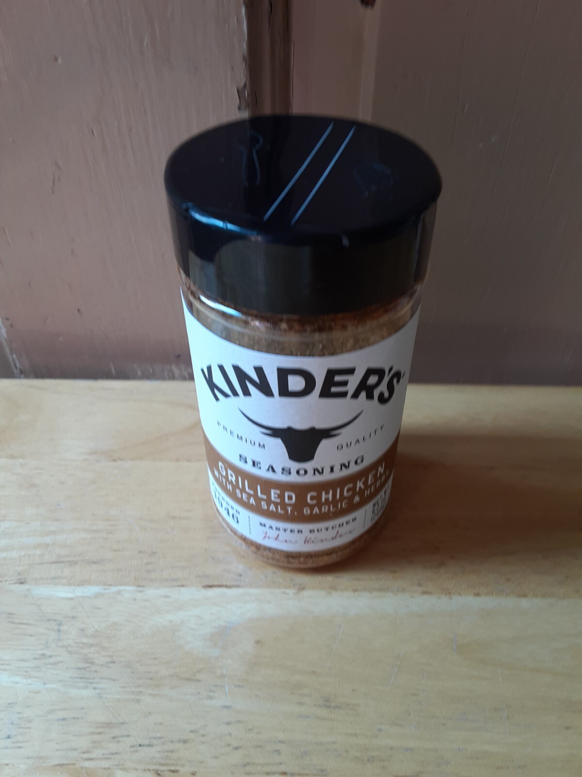 Kinder’s Grilled Chicken Seasoning 9.2 oz. SEALED EXP. date 4-8-27