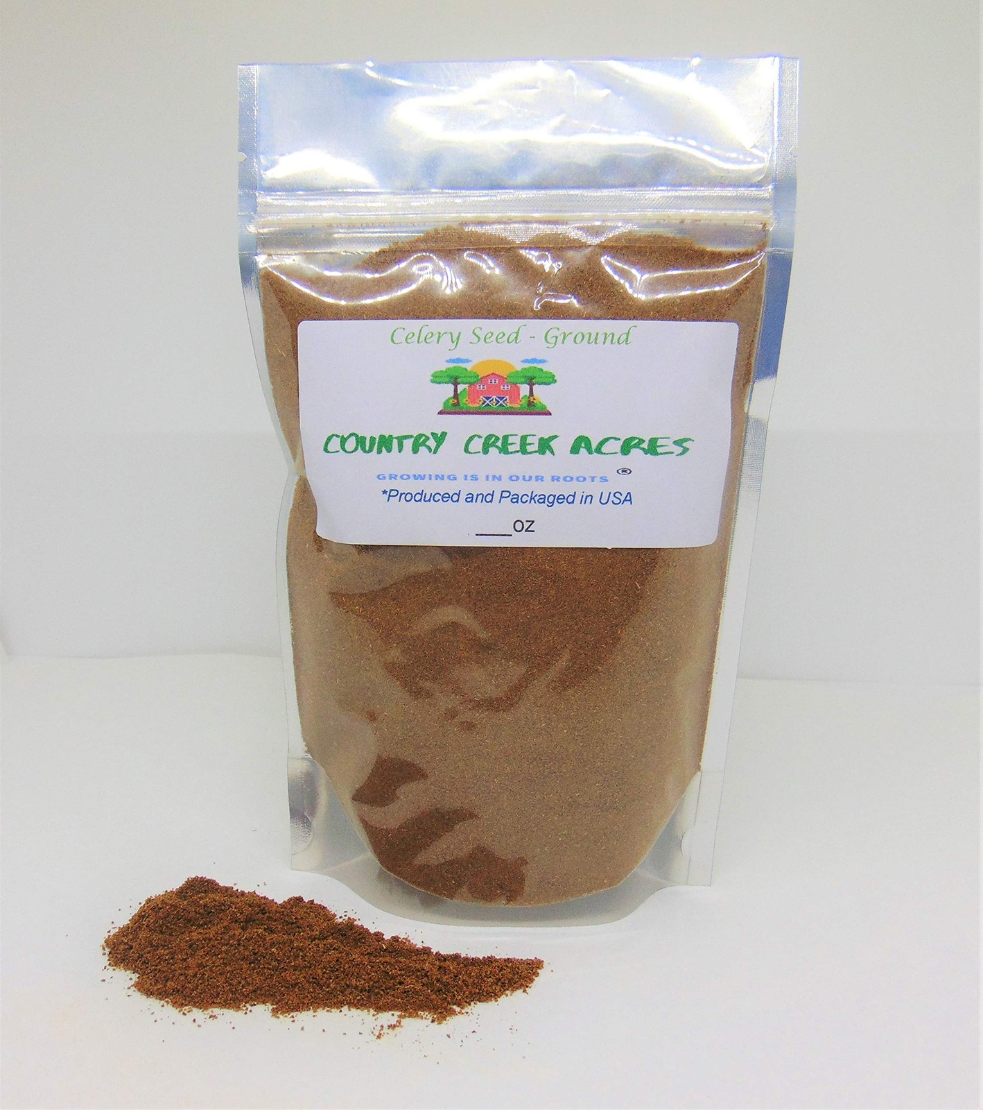 Ground Celery Powder 4 oz – Natural Seasoning by Country Creek LLC