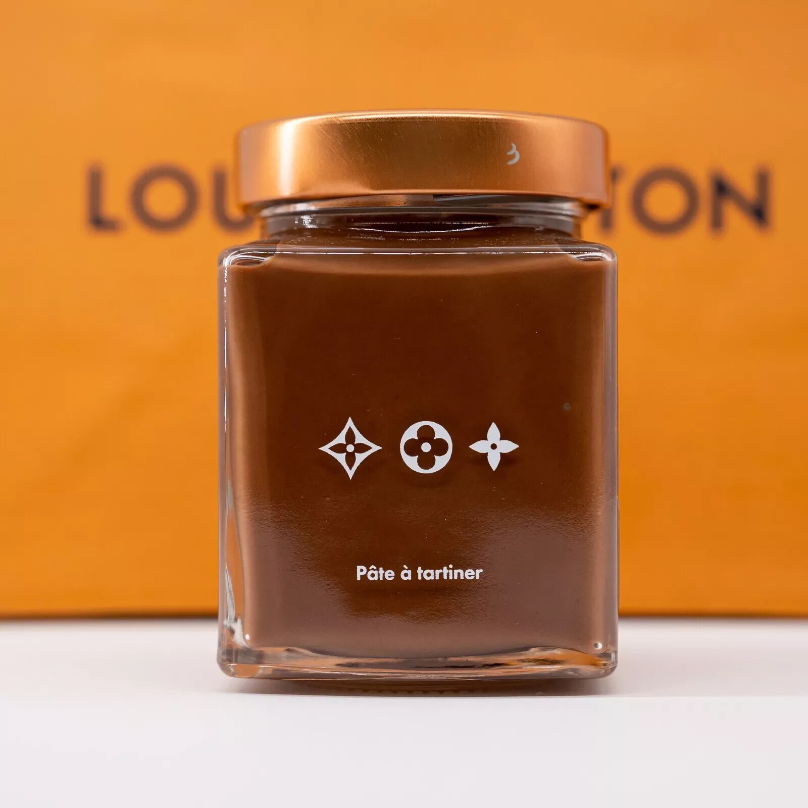 Louis Vuitton’s Chocolate Hazelnut Spread jar 330g Maxime Frederic