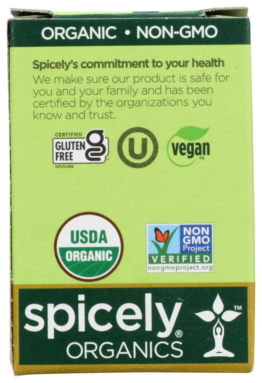 Spicely Organics Organic Green Cardamom Pods 2 Oz Spices 6 Pack