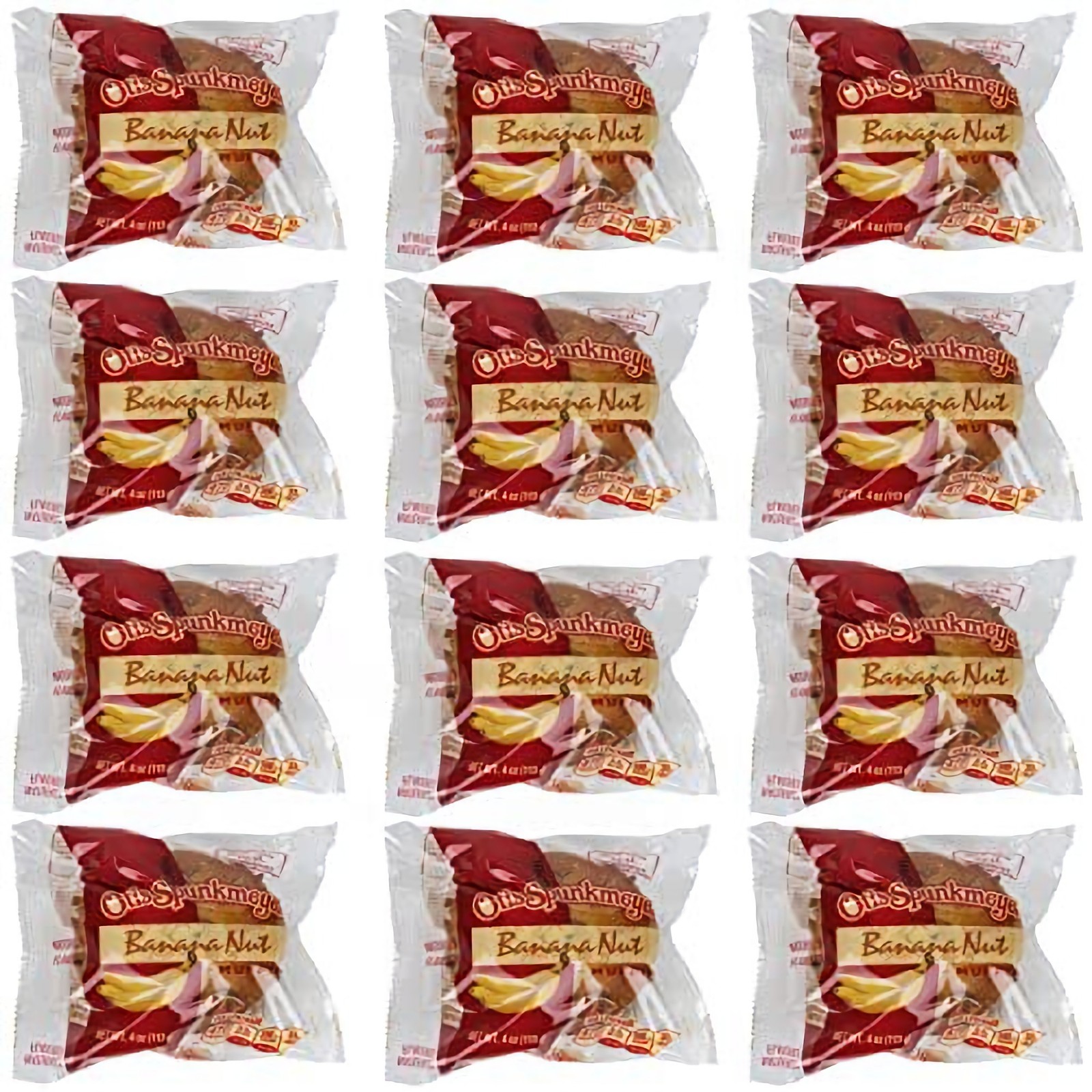 Individually Wrapped Banana Nut Muffins by Otis Spunkmeyer | 4 Ounce | Pack of 1