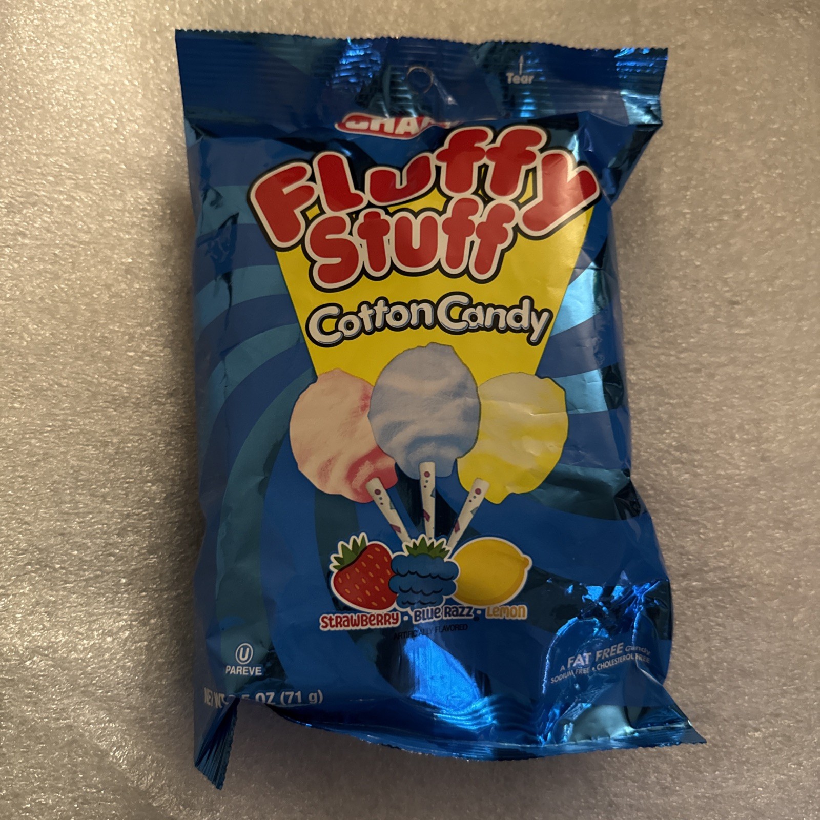 Cotton Candy Charms Multi-Flavor Fluffy Stuff , 2.5-oz. 03/2027 Free Ship