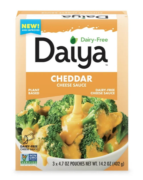 Daiya Dairy Free Gluten Free Cheddar Cheese Sauce, Vegan, 14.2 oz (Shelf-Stable)