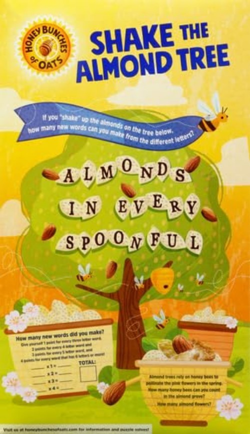 Delicious Almond Cereal – 23oz Whole Grain Packs of 2 for Healthy Mornings