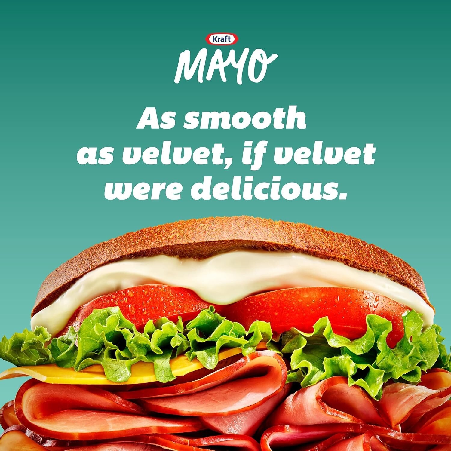 Kraft Real Mayo Creamy Smooth Mayonnaise – Classic Spreadable Condiment,30 fl oz