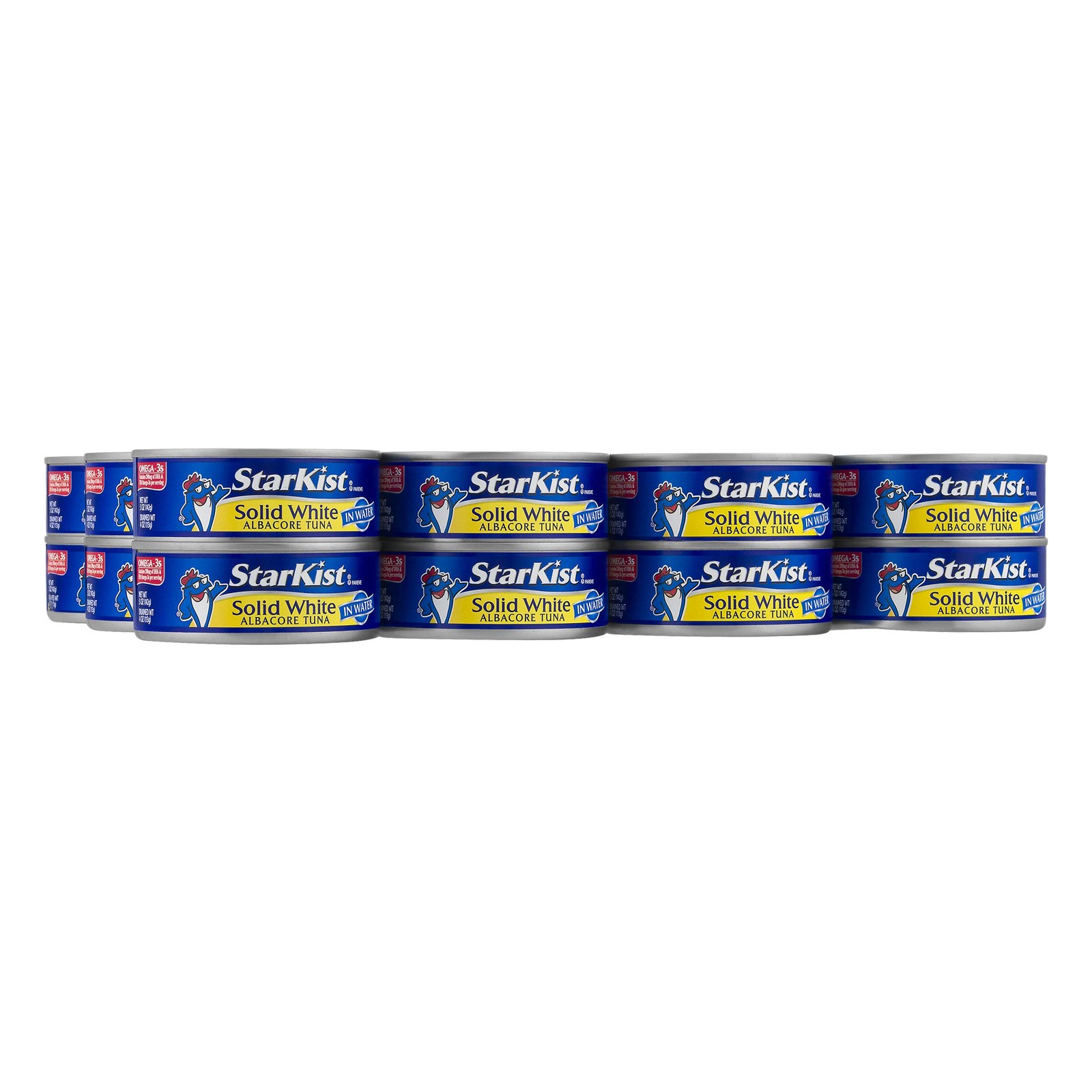 StarKist Solid White Albacore Tuna in Water, 5 oz (24 Pack) Canned Tuna Fish