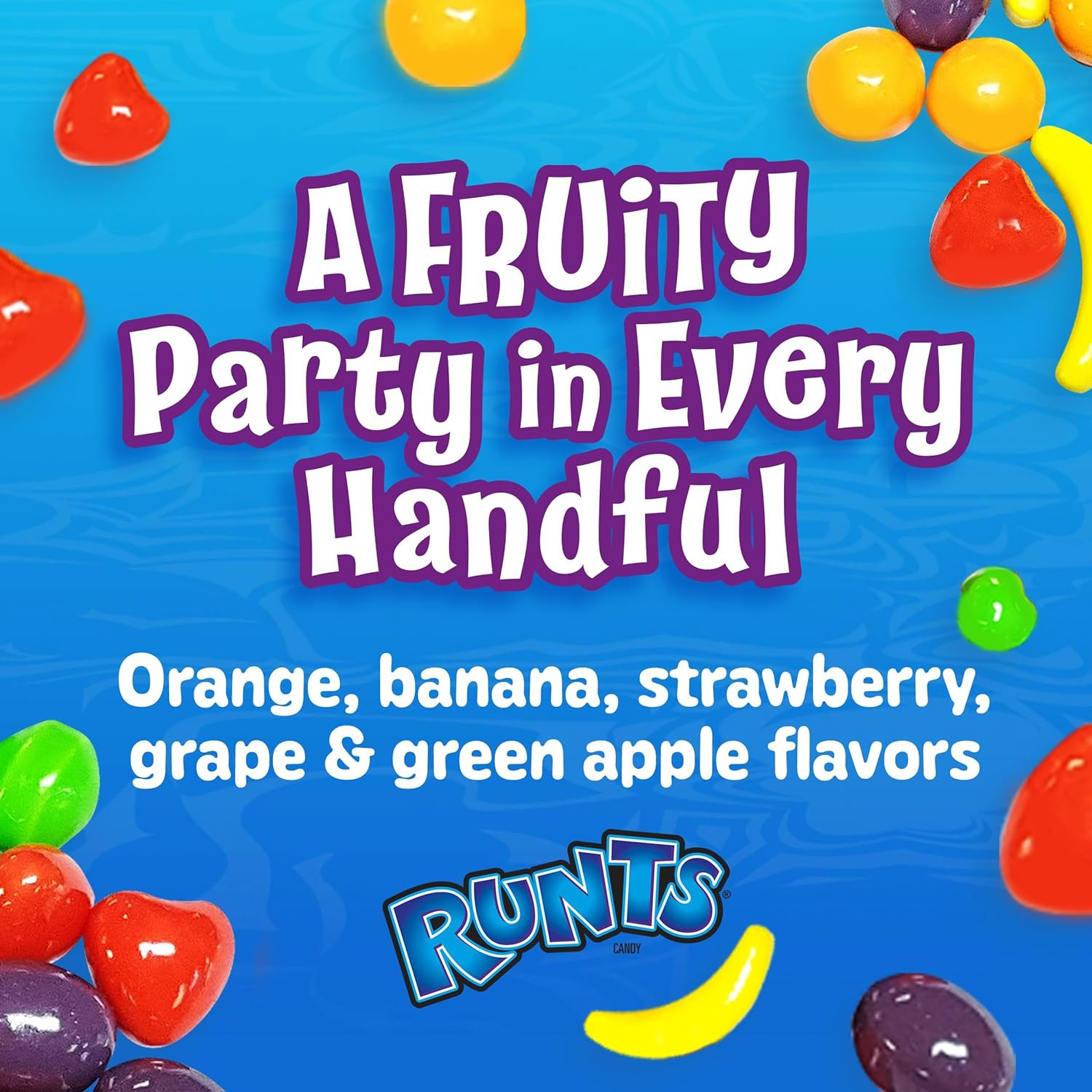 Wonka Runts Hard Chewy & Fruity Candy 5 Ounce Theater Candy Boxes Pack of 12