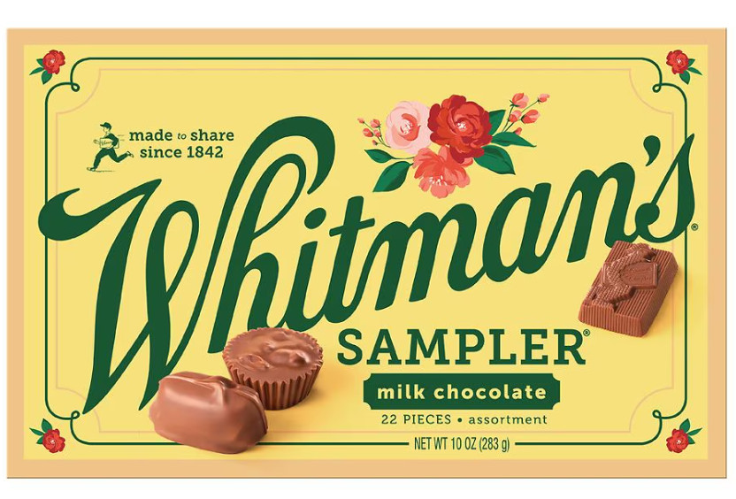 Whitman’s Assorted Milk Chocolate Sampler 10.0 oz