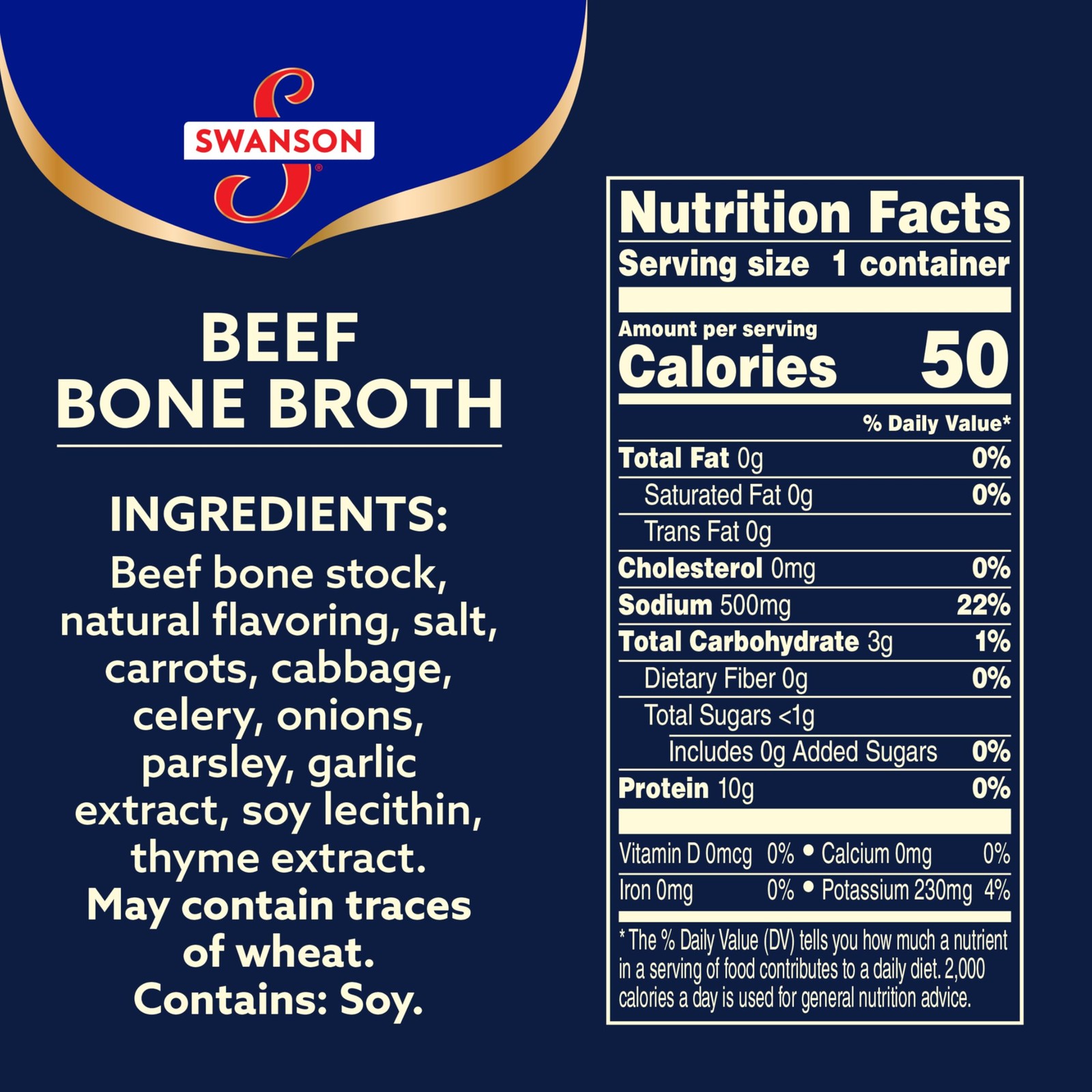 Swanson Sipping Bone Broth, Beef 10.75 Ounce (Pack of 8), Broth