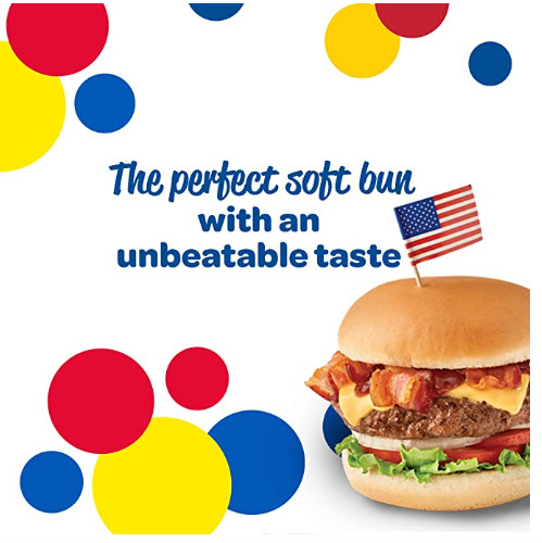 Wonder Bread Classic Hamburger Buns – 15 oz Package