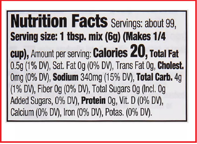 2-PACK McCormick Brown Gravy Mix (21oz. 595g) – Lump-Free No-Artificial Flavors