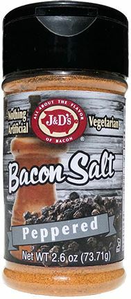 J&D’s Bacon Salt Peppered Flavored Seasoning Dry Rub BBQ