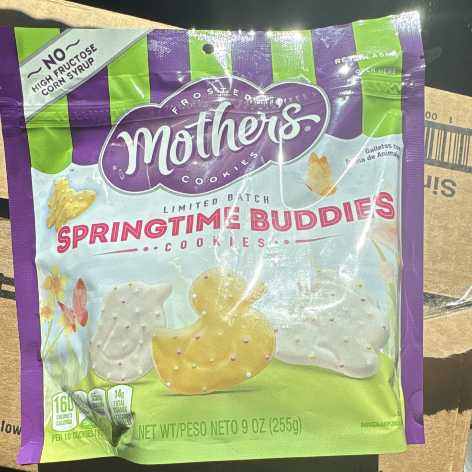 Mother’s Springtime Buddies Vanilla Cookies Spring 255g