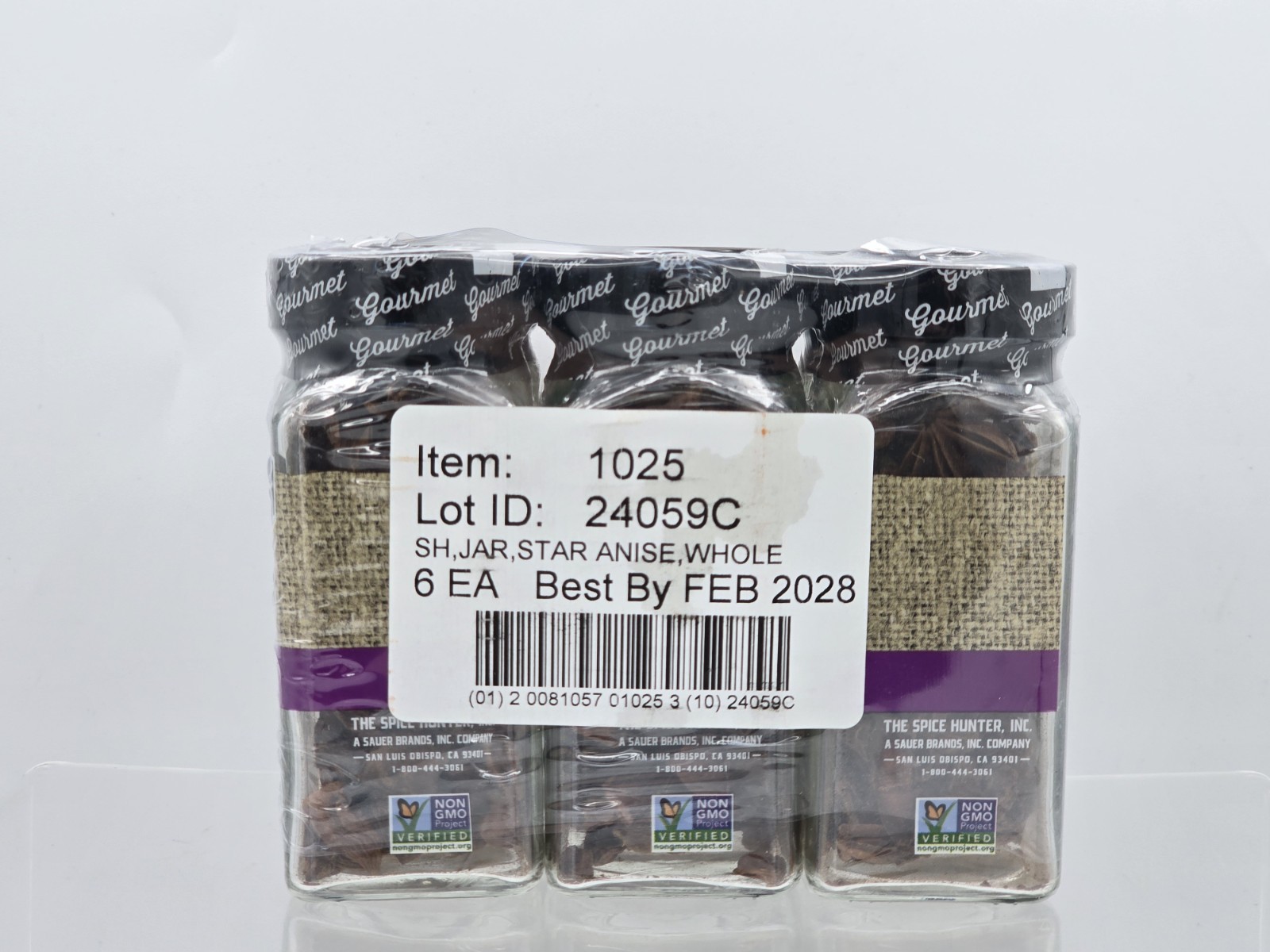 6 Lot – Spice Hunter Star Anise, Whole, 0.6-Ounce (17g) Jar Gourmet Seasoning