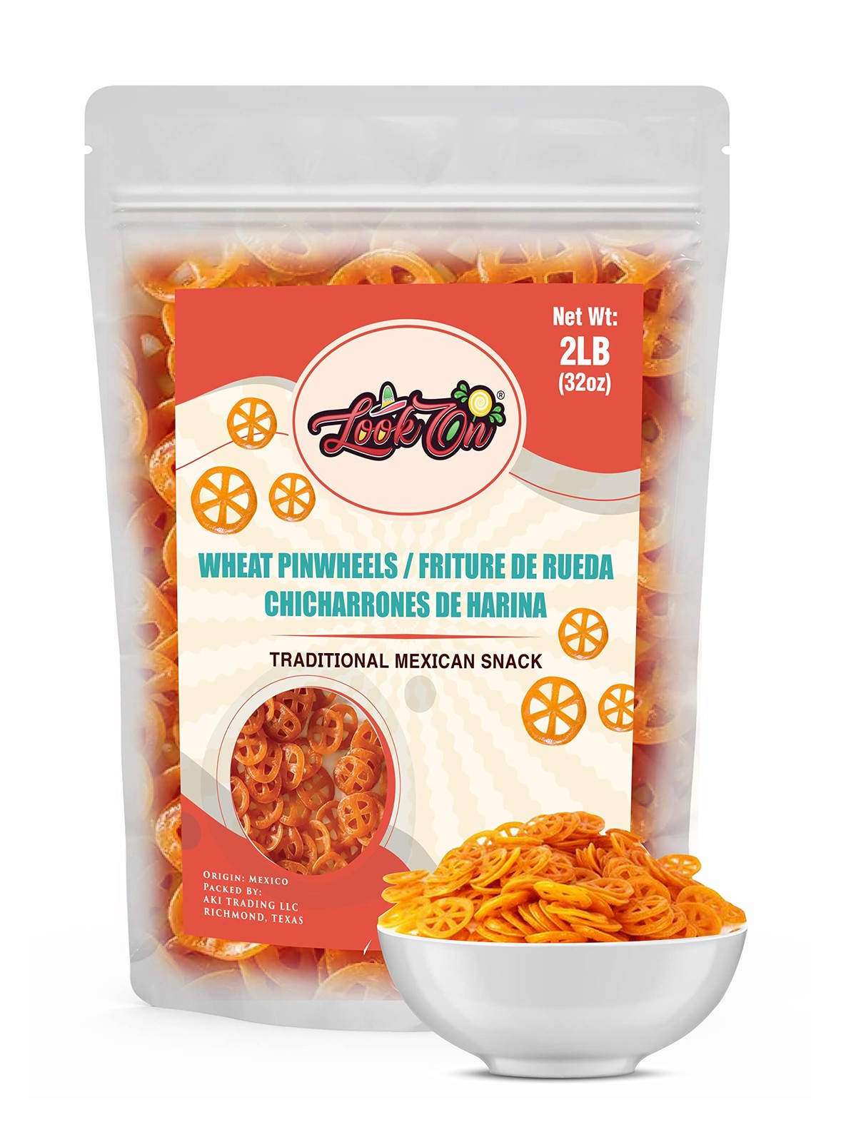 Duritos (Duros) 2LB – Wheat 32 Ounce (Pack of 1), Pinwheels (Rueda)