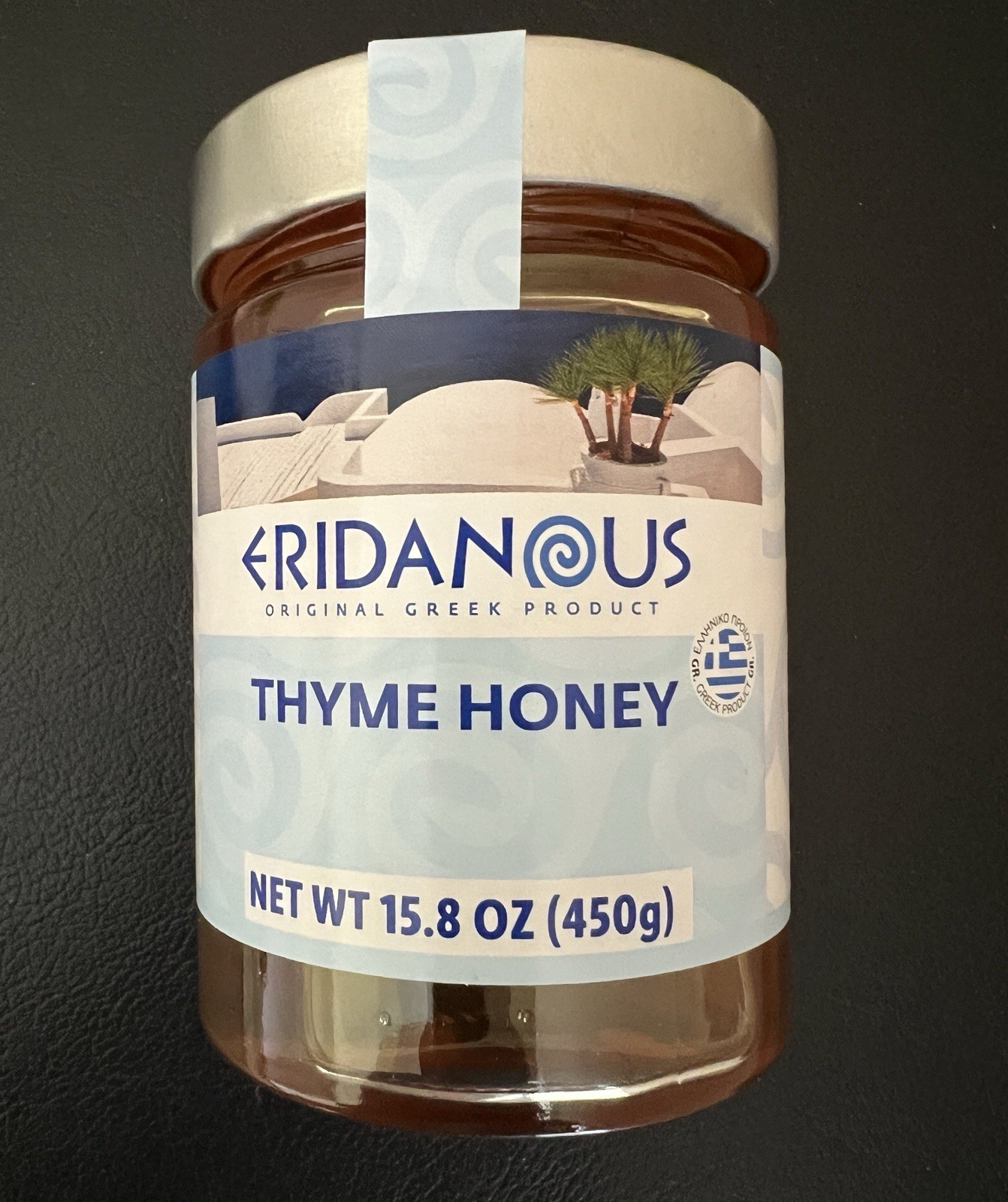 Greek Thyme Honey Organic Bio No Additives Not Pasteurized 450 G NET Exp 09/2027