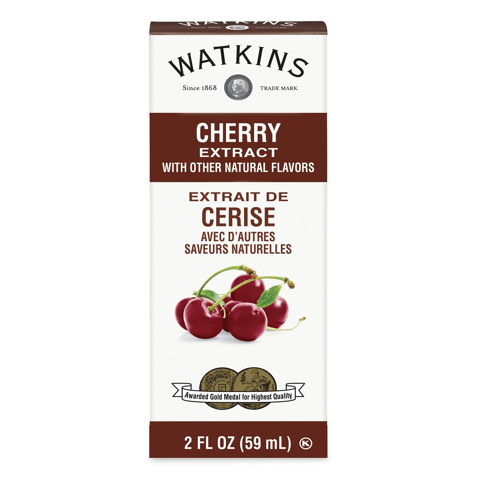 Watkins Cherry Extract Natural Flavoring For Baking Pack Of 12 2 Fl Oz Bottles