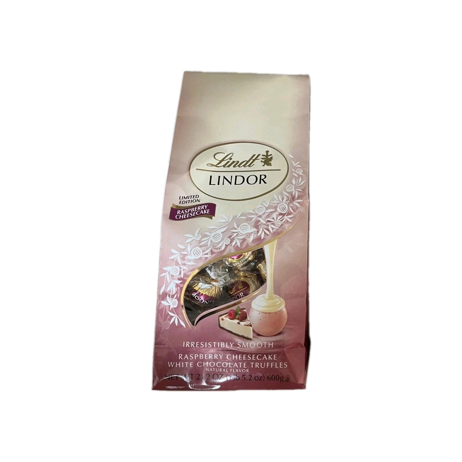 Costco Lindt LINDOR Raspberry Cheesecake & Pistachio Limited Edition 50pcs Ea