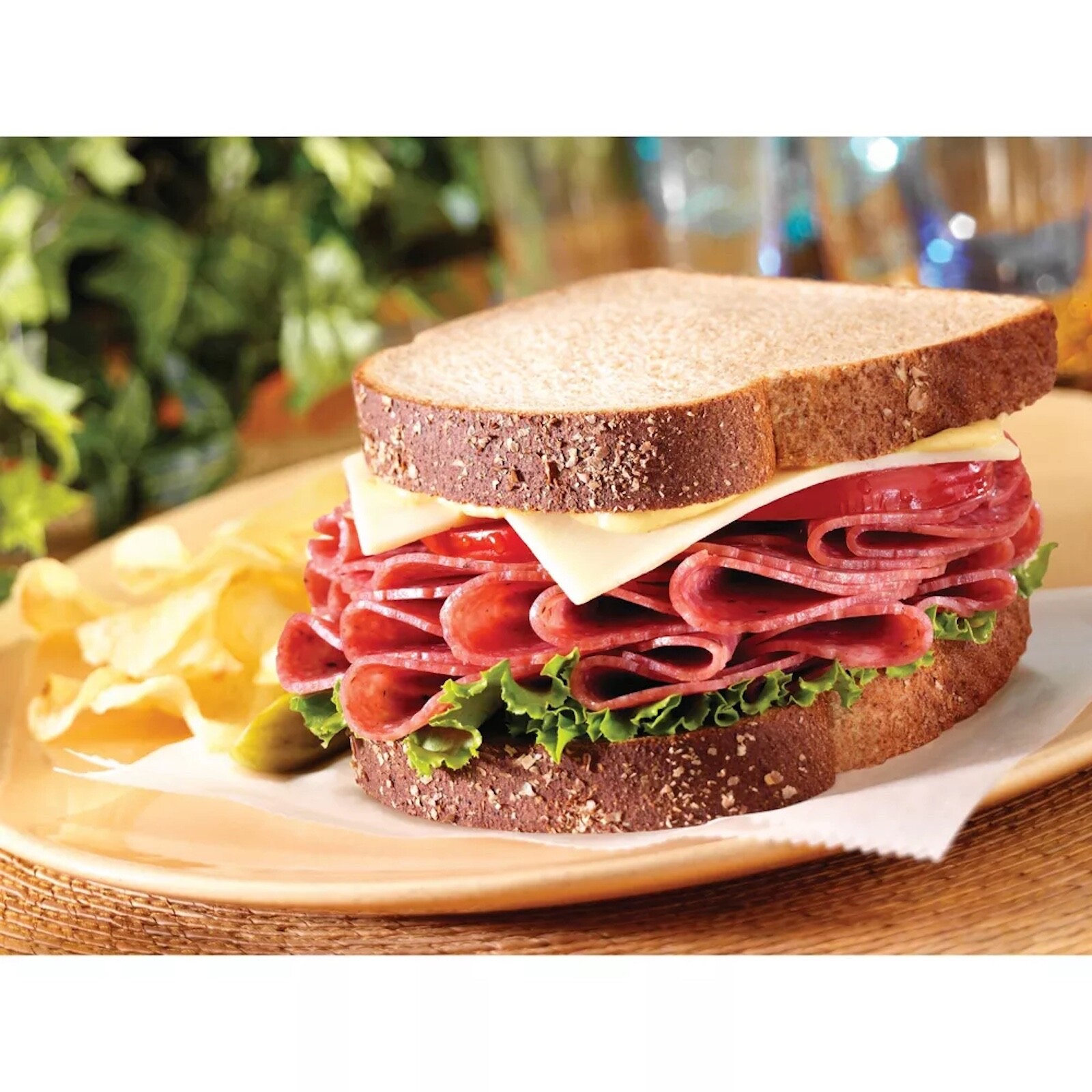 2 Pounds 32 oz Gallo Italian Dry Salame Deli Thin Sliced Salami 2 Individual Pks