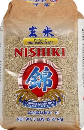NISHIKI Premium Brown Rice, 5-Pound