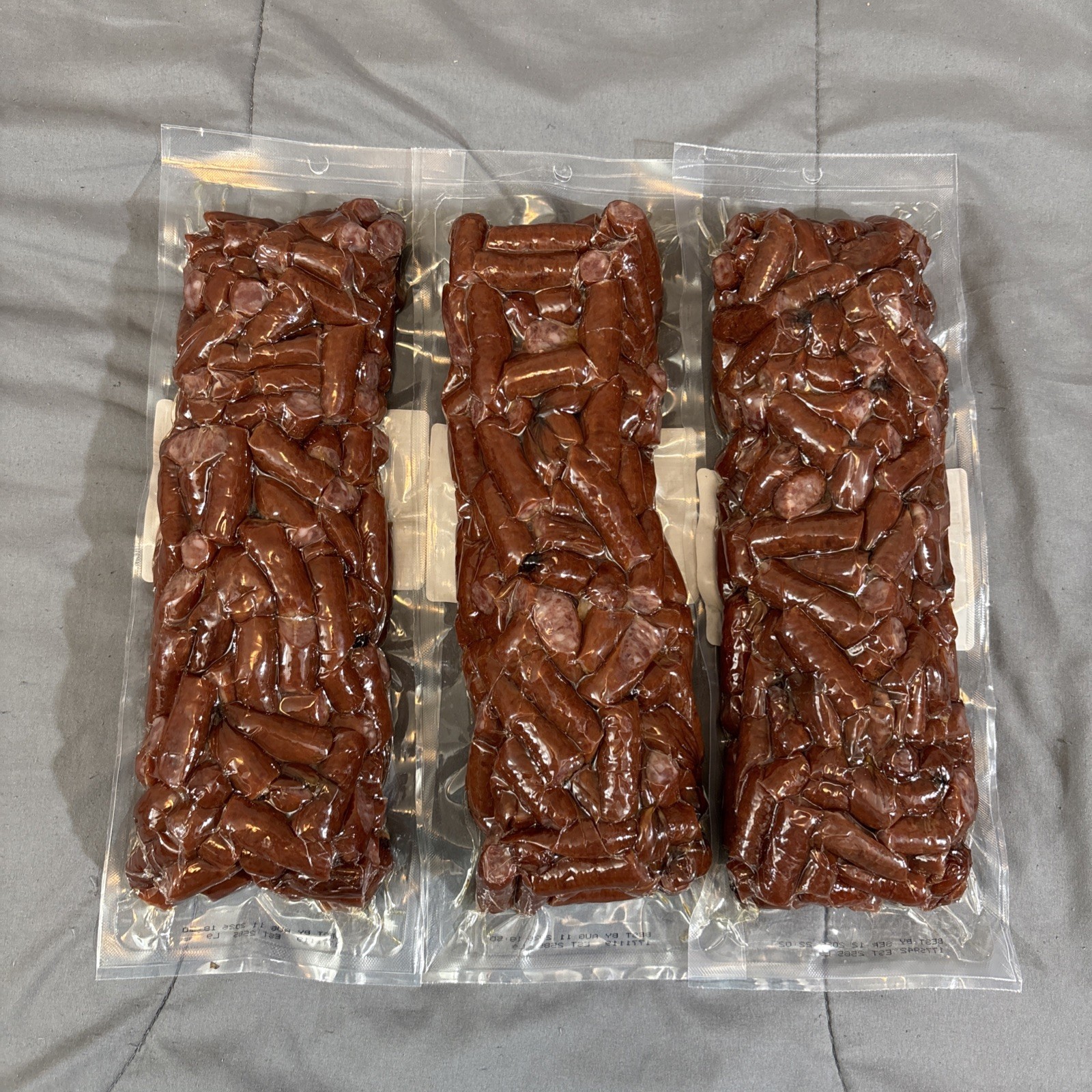 3 x 2lb SUGAR RIVER TERIYAKI BEEF STICK Ends & Pieces Gluten Free NEW PRODUCT