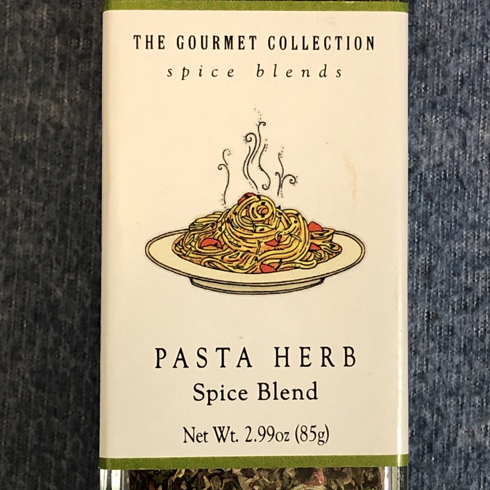 2 PACK ~ The Gourmet Collection Spice Blends PASTA HERB SPICE BLEND 2.99 oz Ea
