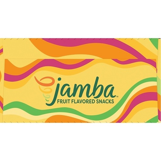 Jamba Mango- A-Go-Go Fruit Flavored Snacks, 4.2 Ounce, 12 Per Box, 3 Per Case