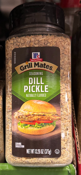 McCormick Grill Mates Dill Pickle Seasoning 13.26 oz Grillmates Mix 6/26