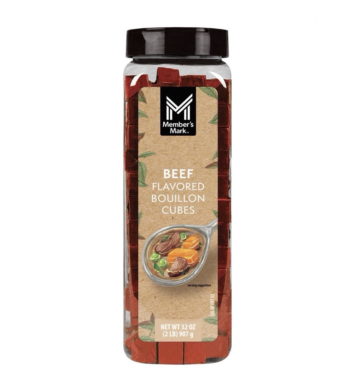 Member’s Mark Beef Bouillon Cubes, 32 oz x 2, Exp. June 6. 2028.