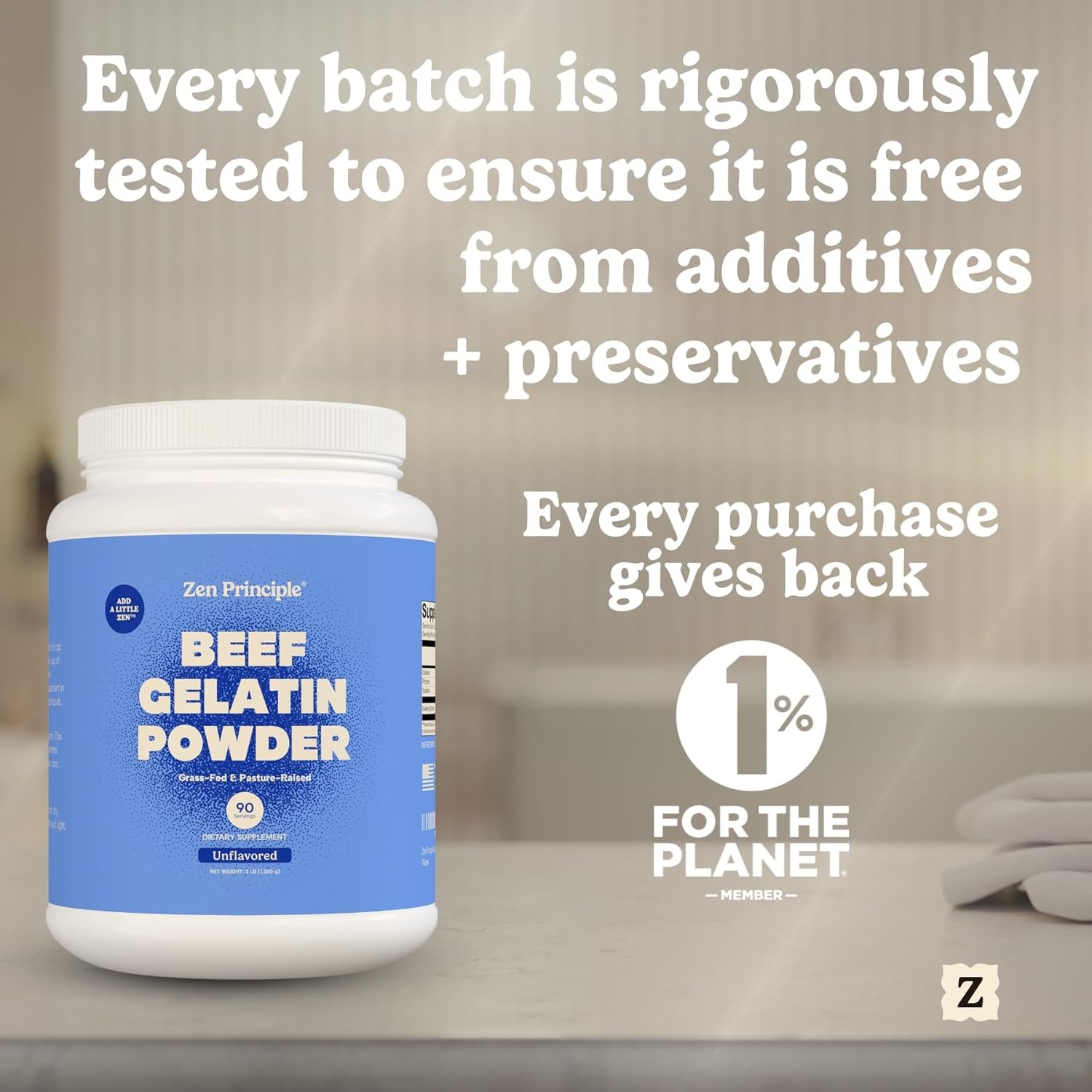 Grass-Fed Gelatin Powder, 3 lb. Custom Anti-Aging Protein for Healthy Hair,