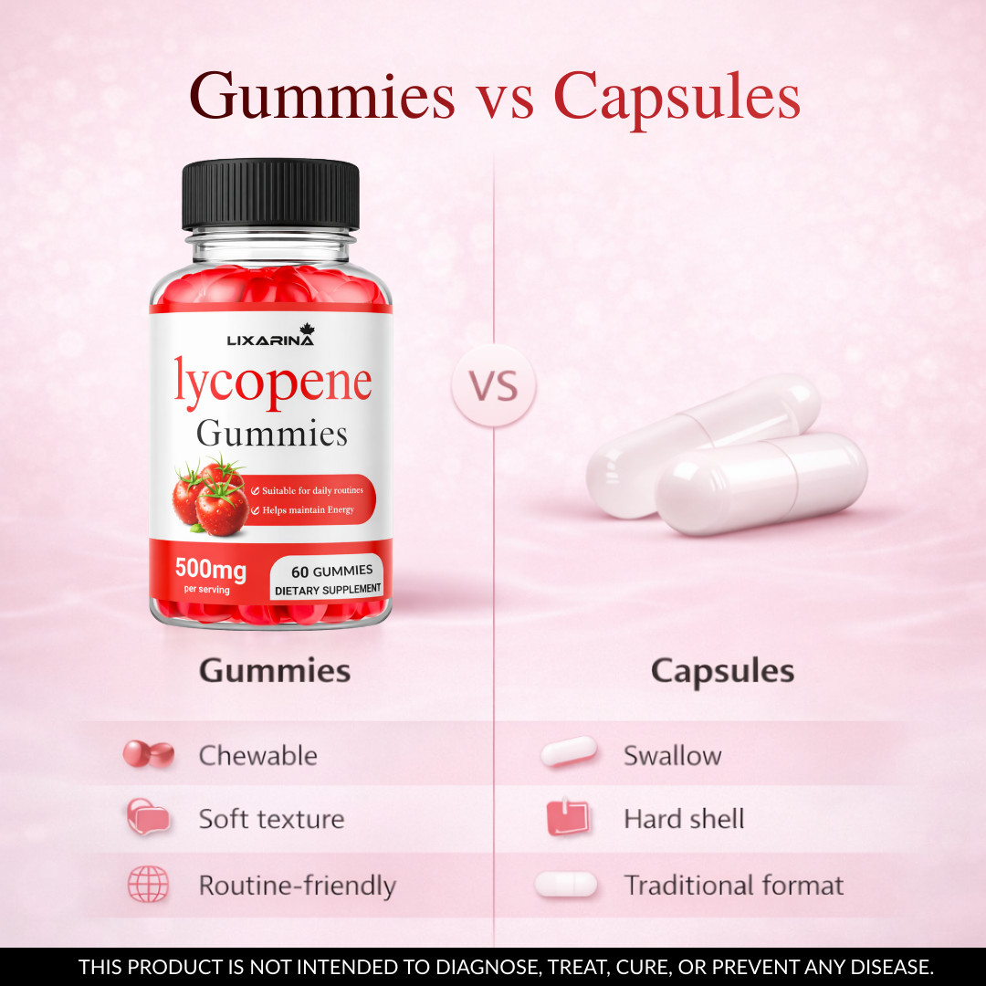 Lycopene | Lycopene Gummies | lycopene Supplements Men | lycopenee 500mg -Pack 1