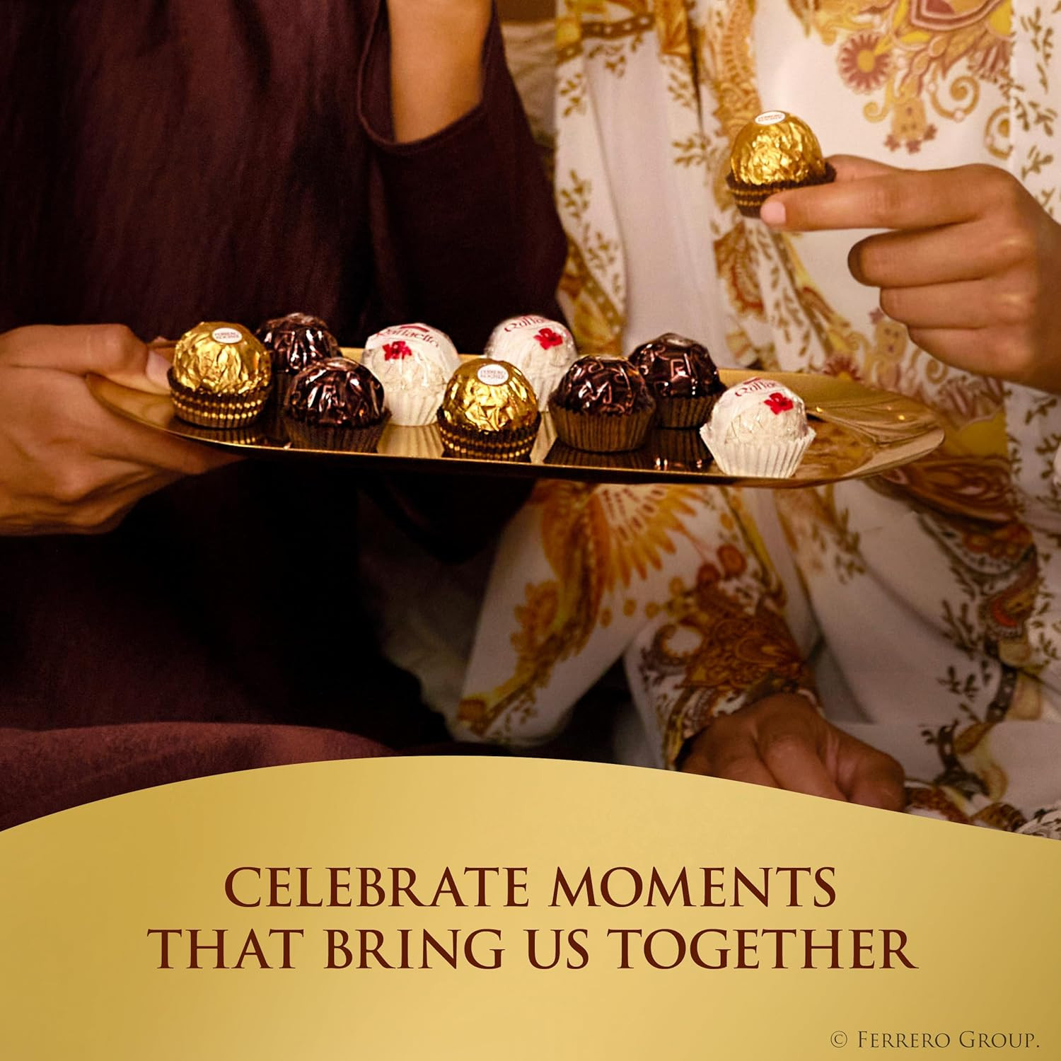 Collection Gourmet Gift Box, 12 Assorted Confections with Hazelnut, Dark Chocola