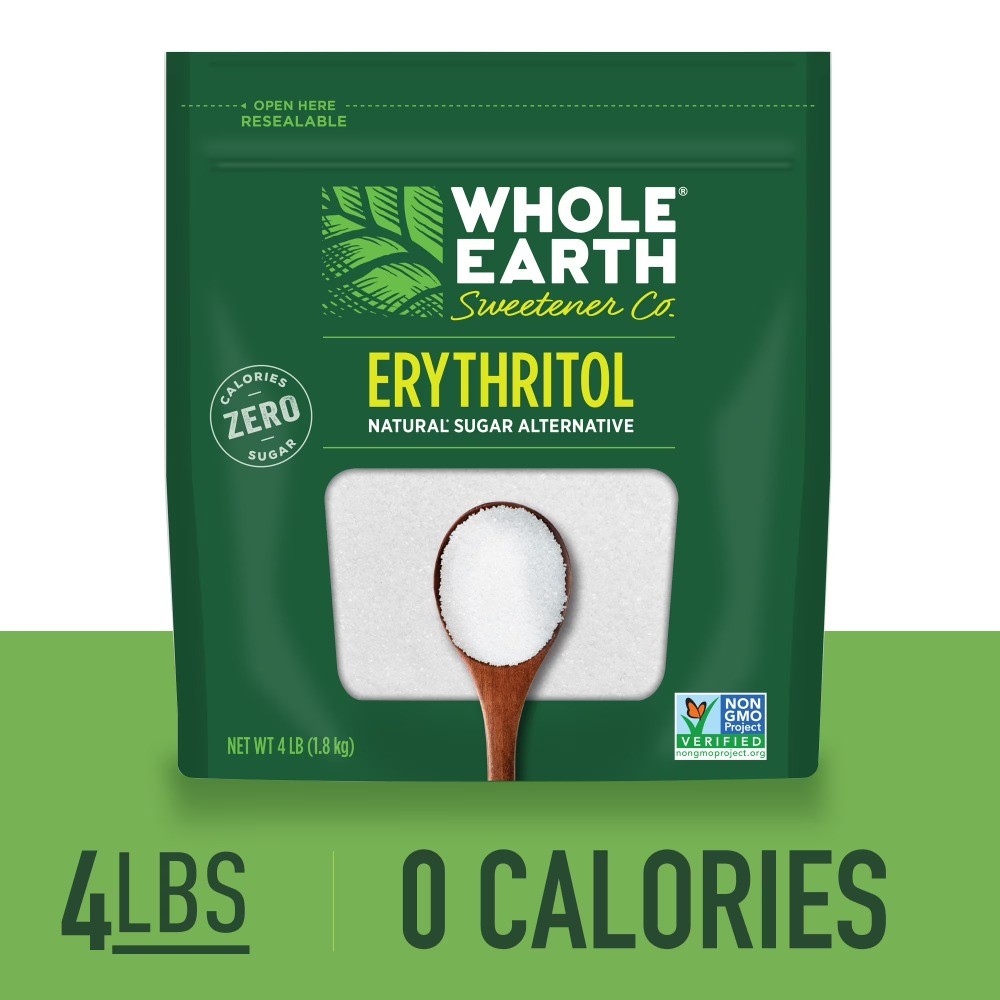 Erythritol Zero Calorie Sweetener, 4 lb. Bag