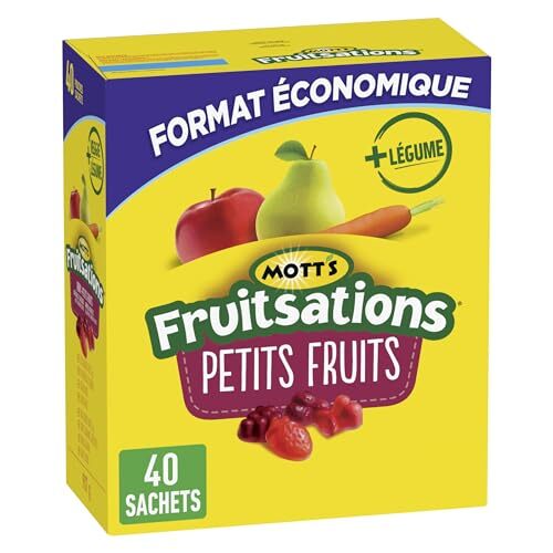 MOTTS – VALUE PACK – Berry Fruit Flavoured Snacks, 40 Pouches, 907 grams