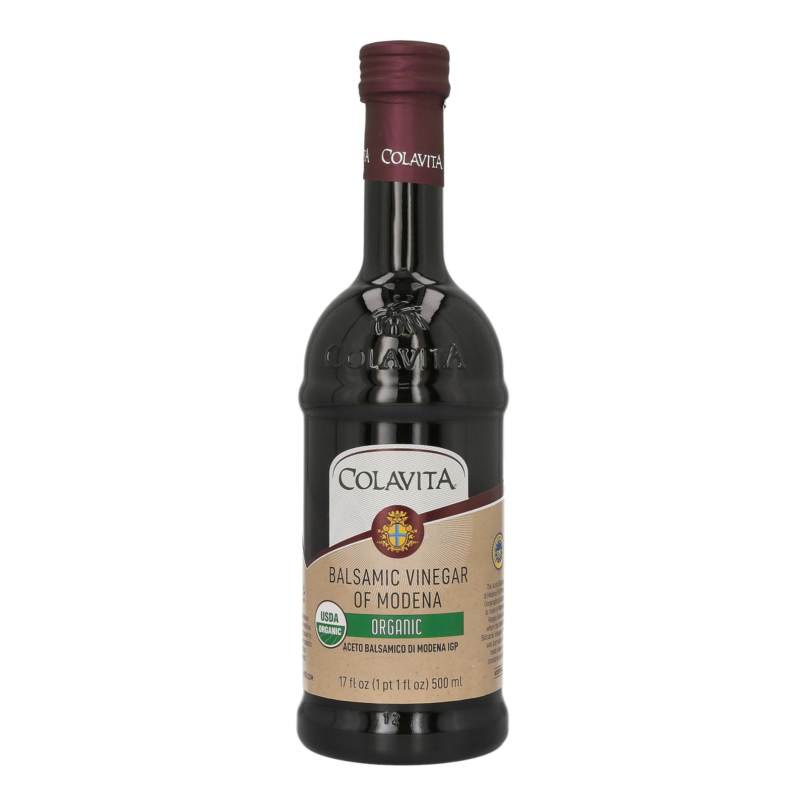 Colavita Balsamic Vinegar, Organic, 17 Fl Oz 17 (Pack of 1)