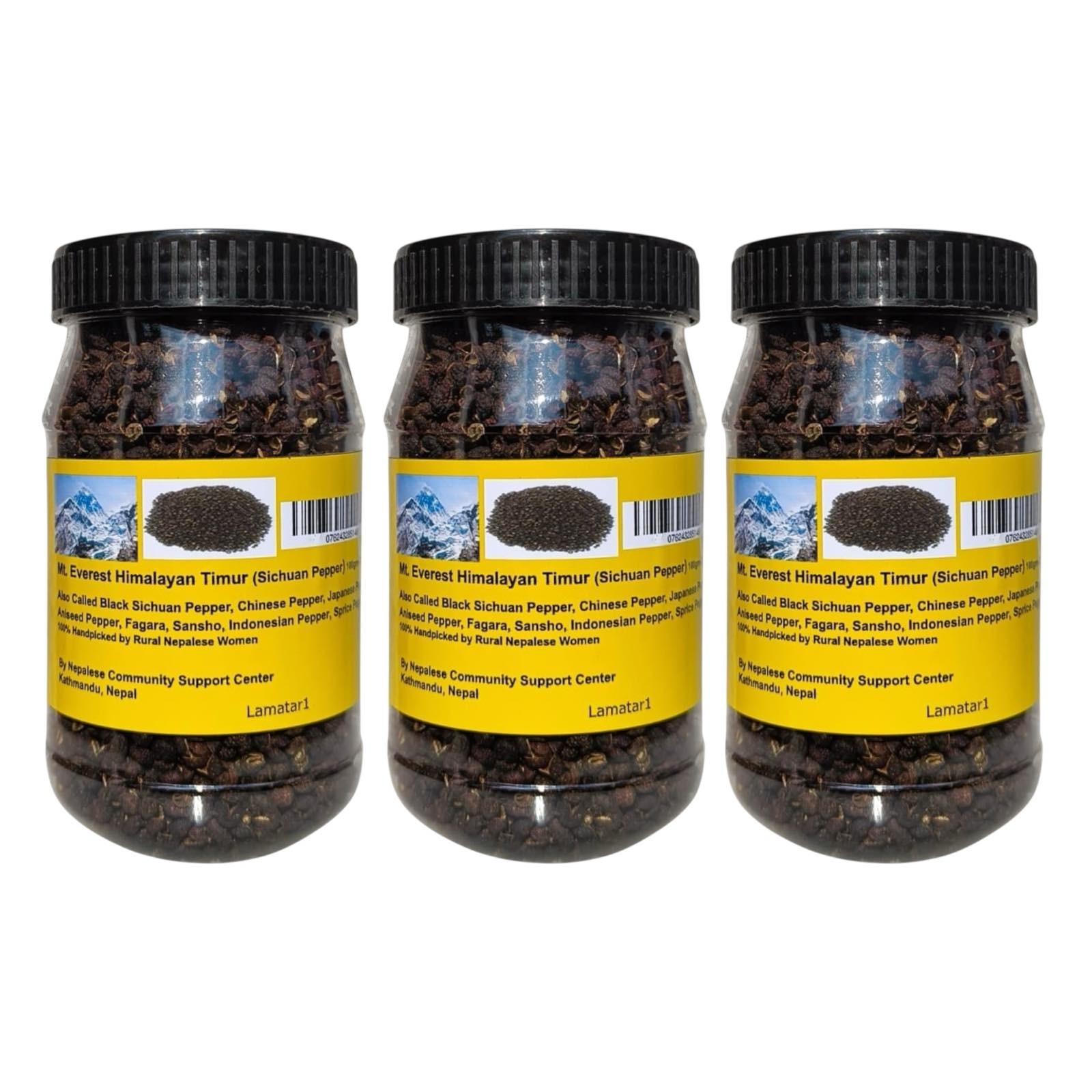 Lamatar1 Black Sichuan Pepper 3.5 Oz Himalayan Timur from Nepal