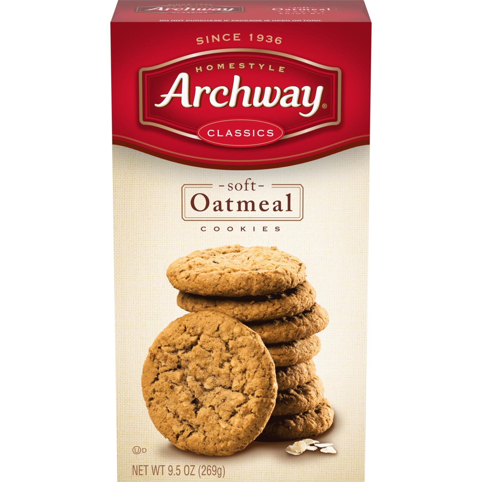 Archway Cookies, Classic Soft 9.5 Ounce (Pack of 1), light golden brown