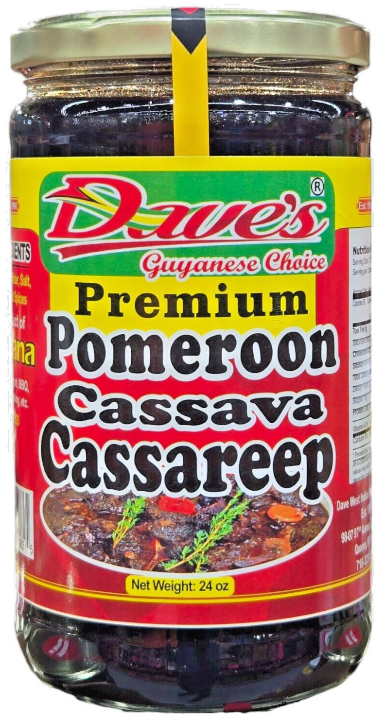 Dave’s Guyana Premium Pomeroon Cassareep 24 oz