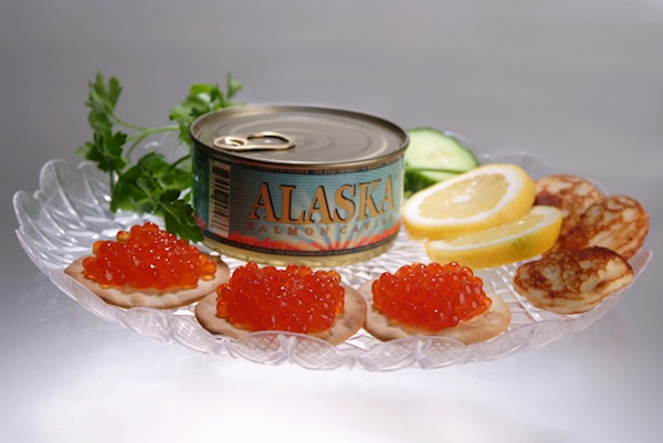 WHOLESALE: Alaska Red Salmon Caviar, 200g (24 Cans)