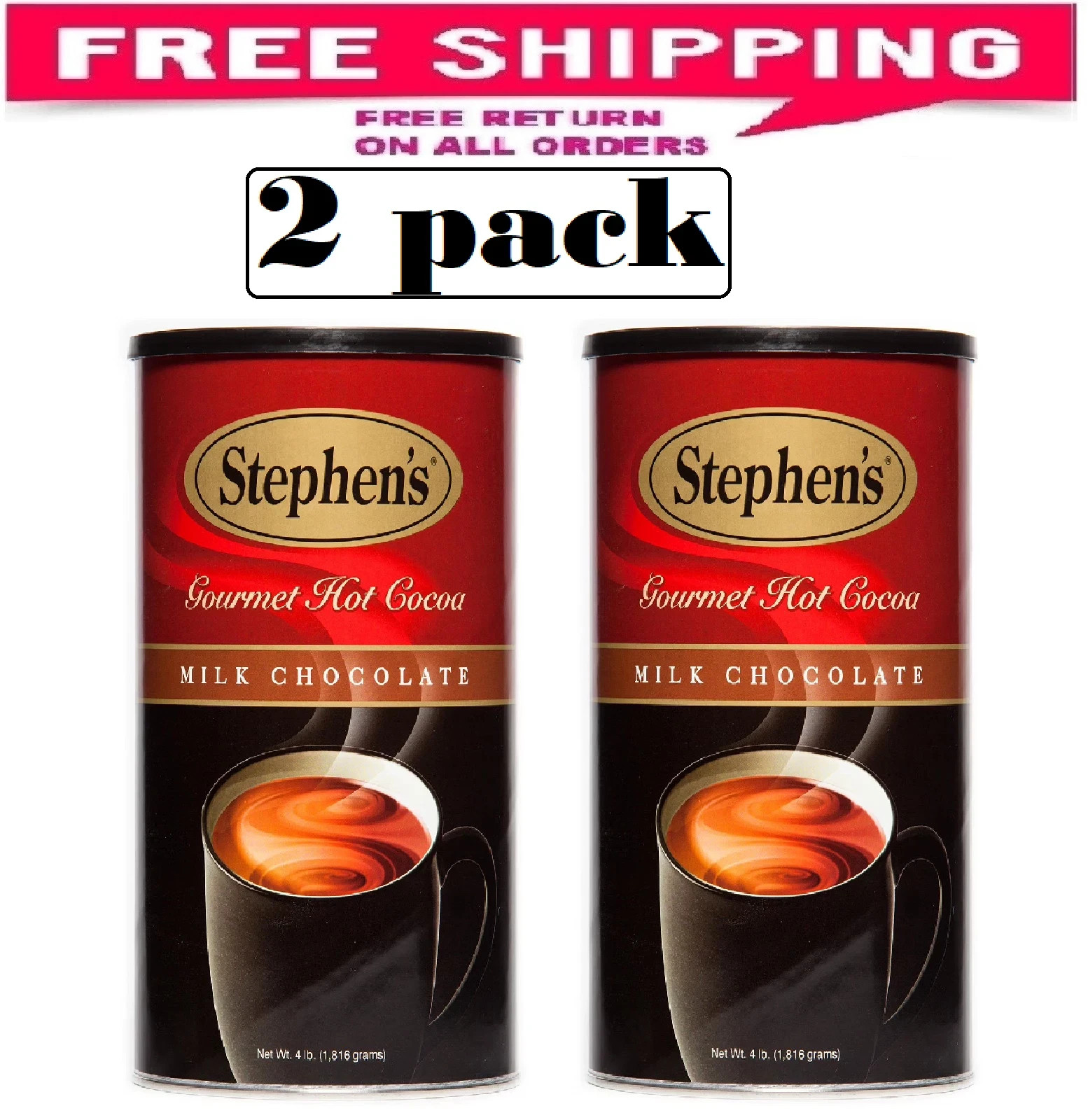 Stephen’s Gourmet Milk Chocolate Hot Cocoa 4 lbs.