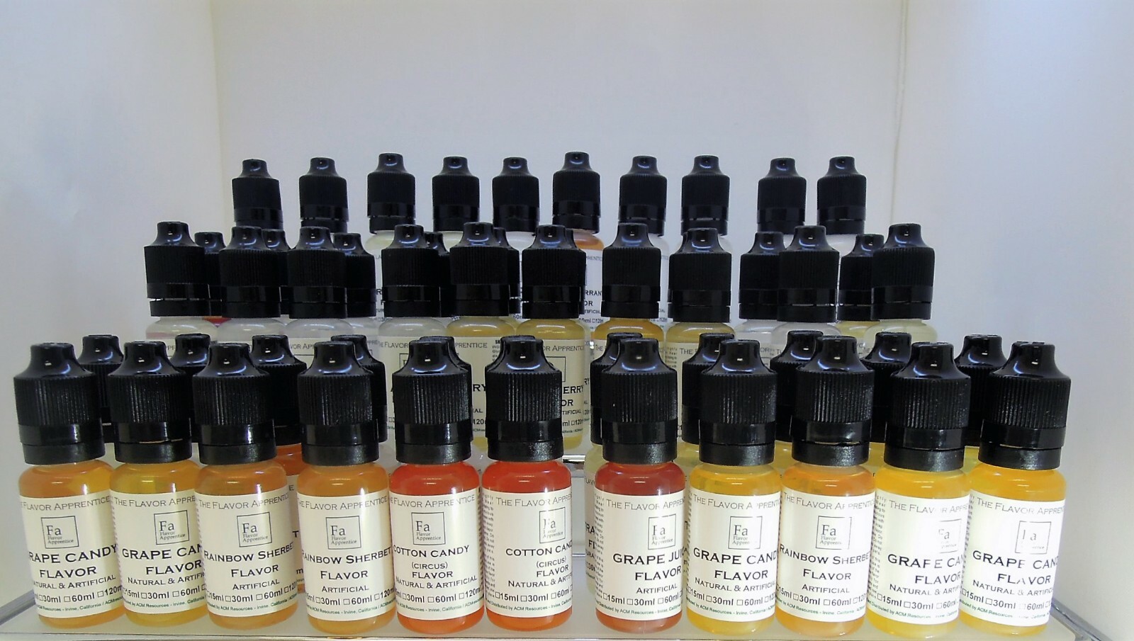 TFA Bubblegum, Candy, Gummys, Sours, Mints, Chocolate 15 ml & 60 ml
