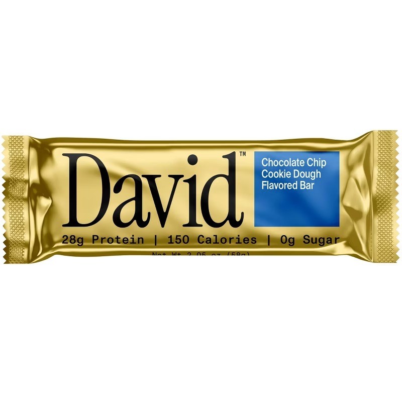 Gold Chocolate Chip Cookie Dough High Protein Bars