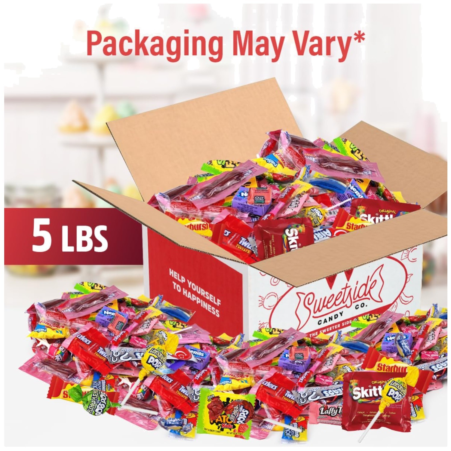 Individually Wrapped Candy Mix Bag, 5lb – Kid’s Favorite