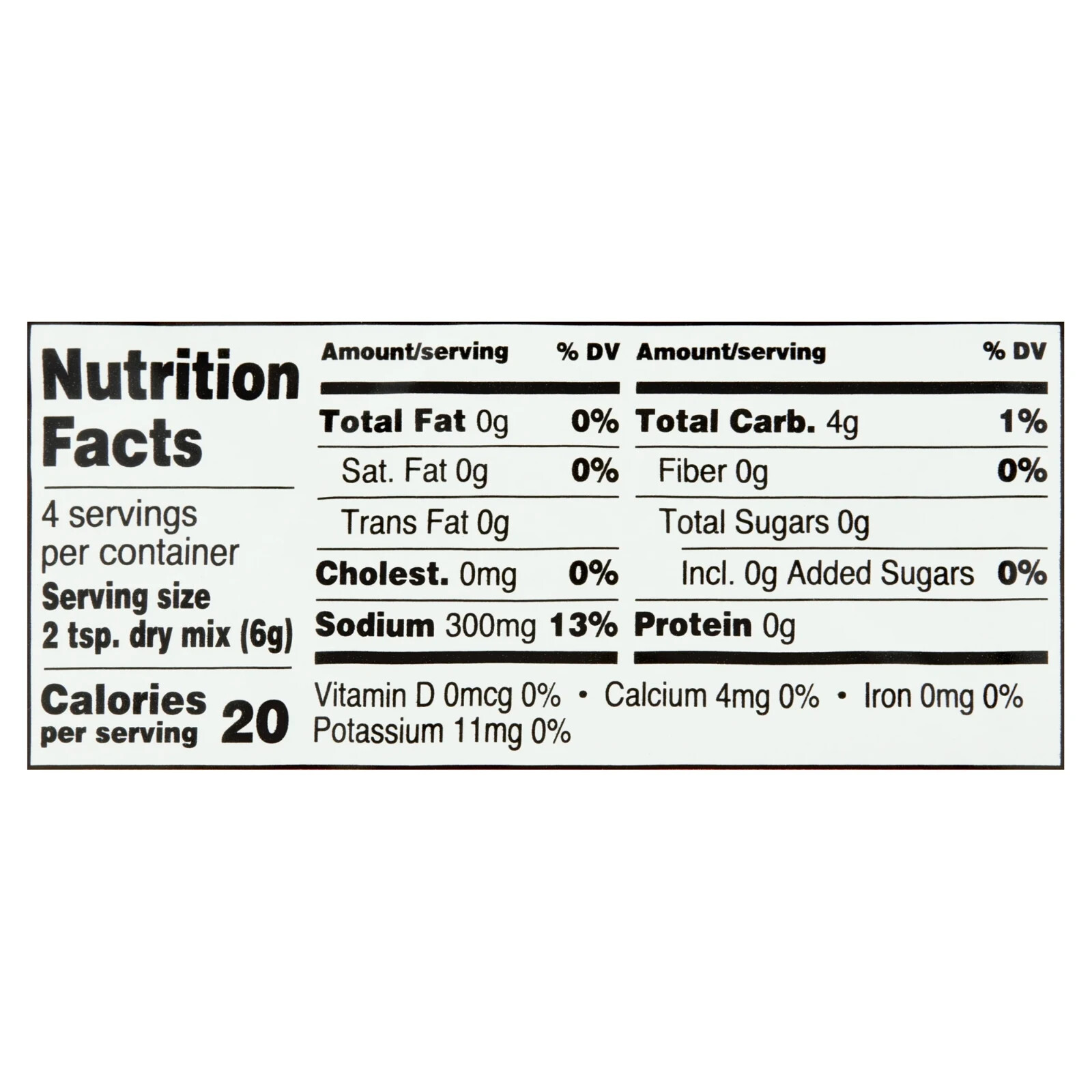 Brown Gravy Mix, 0.87 oz (24g) Packet, Rich Savory Flavor, pack of 4