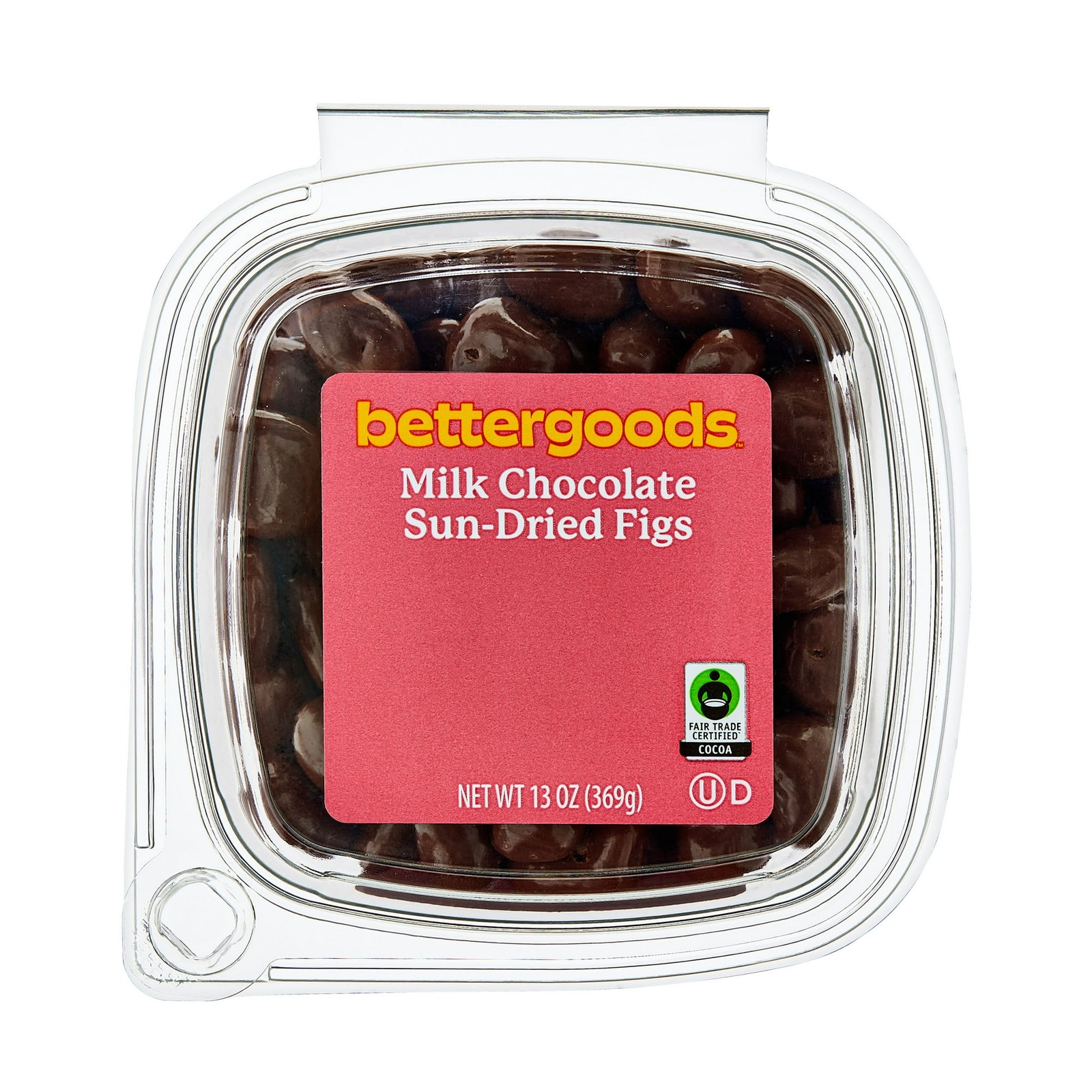 Milk Chocolate Covered Sun-Dried Figs 13oz Resealable Tub Free Shipping in2 days