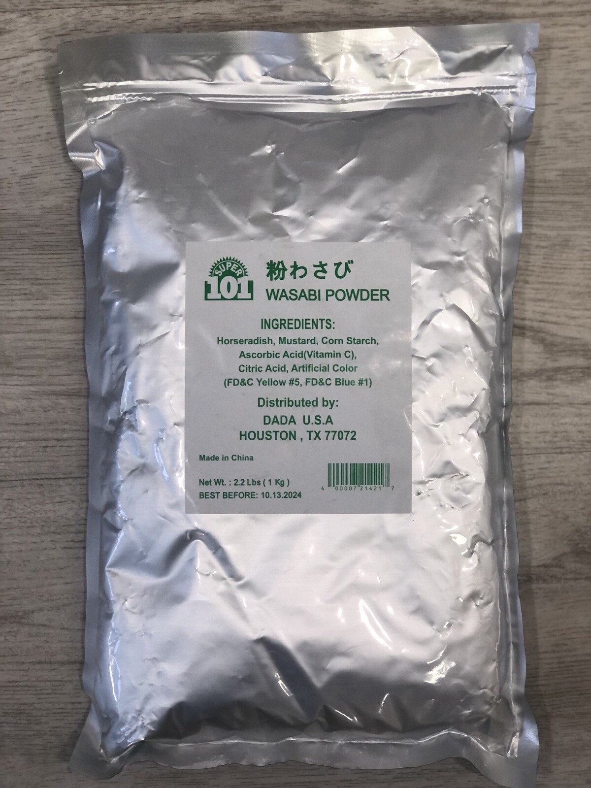 2.2 Lb Wasabi Powder Blend Seasoning – A Pungent Seasoning- Super 101 DADA U.S.A